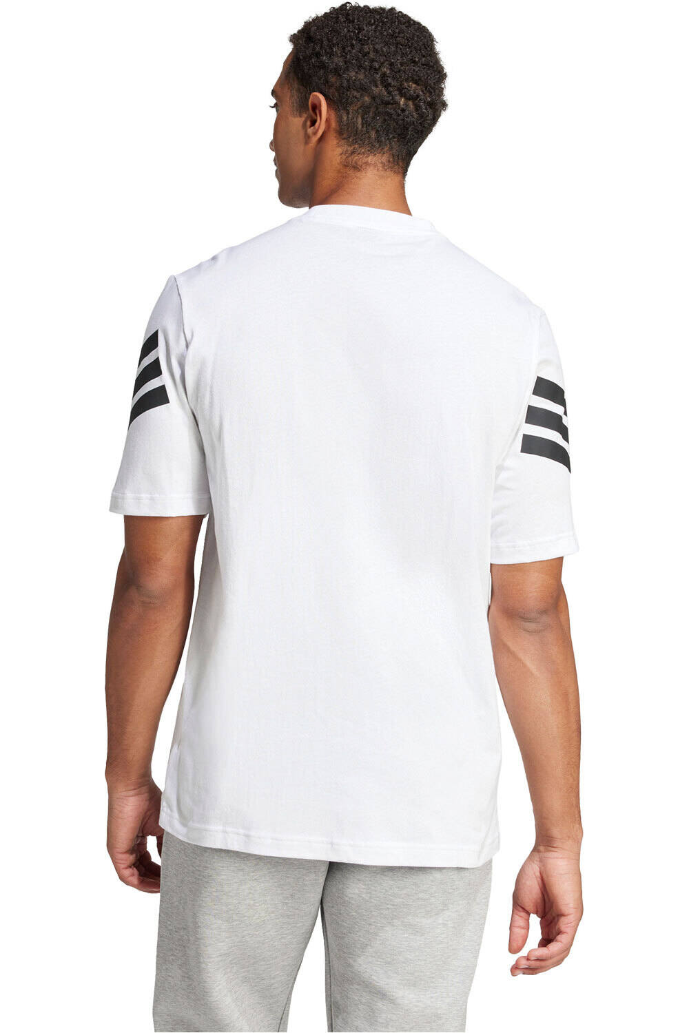 adidas camiseta manga corta hombre M FI 3S REG T vista trasera