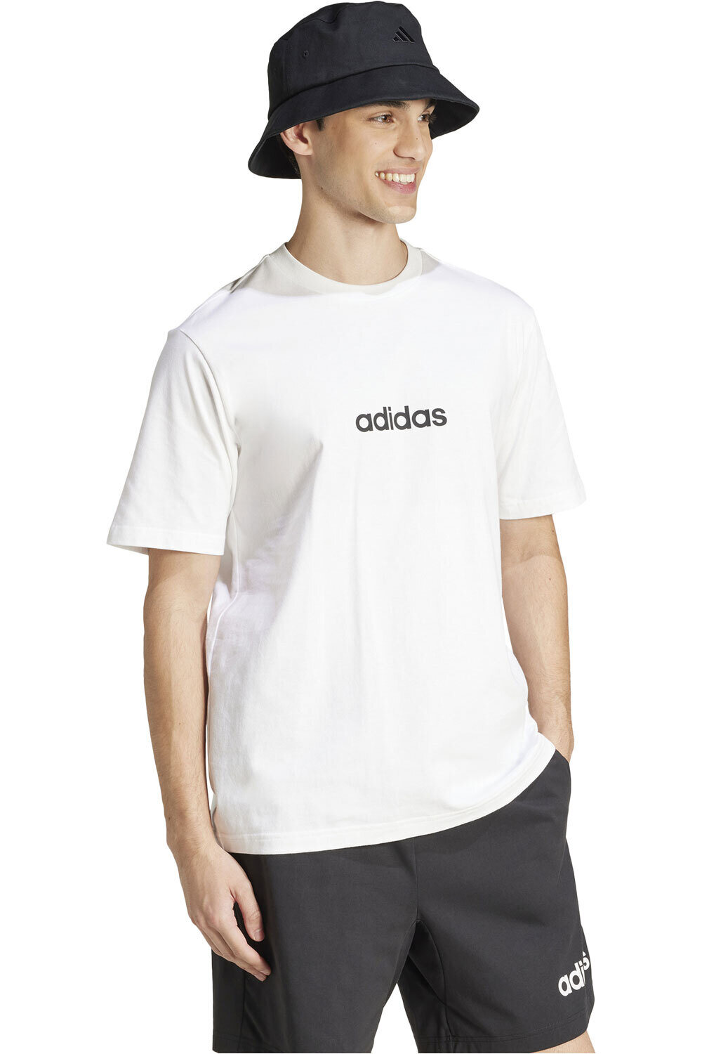 adidas camiseta manga corta hombre M LIN SJ T vista detalle