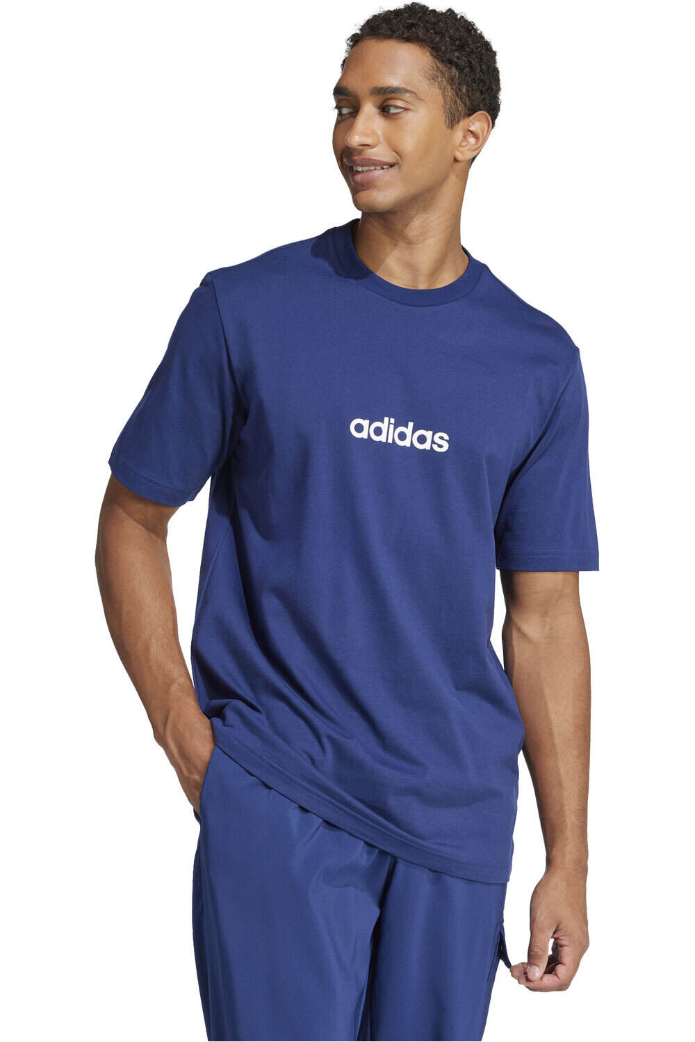 adidas camiseta manga corta hombre _M_M LIN SJ T vista frontal