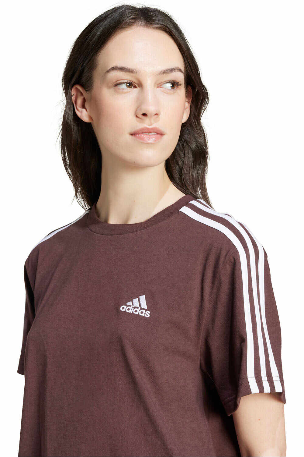 adidas camiseta manga corta mujer W 3S CR TOP 03