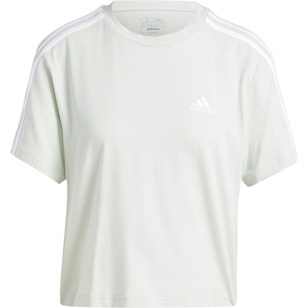 adidas camiseta manga corta mujer W 3S CR TOP 05