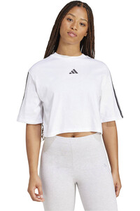 adidas camiseta manga corta mujer W 3S SJ TLR T vista frontal