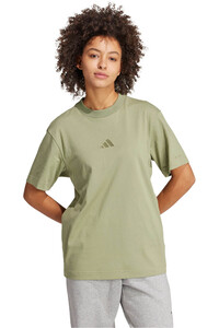 adidas camiseta manga corta mujer W ALL SZN TEE vista frontal