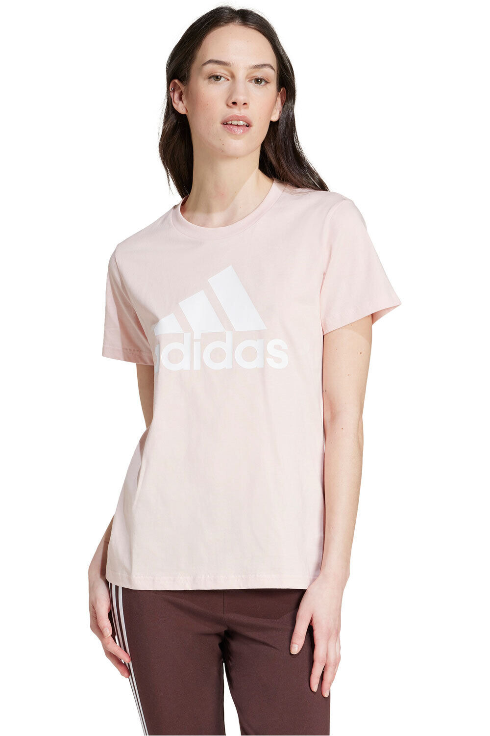 adidas camiseta manga corta mujer W BL T vista frontal