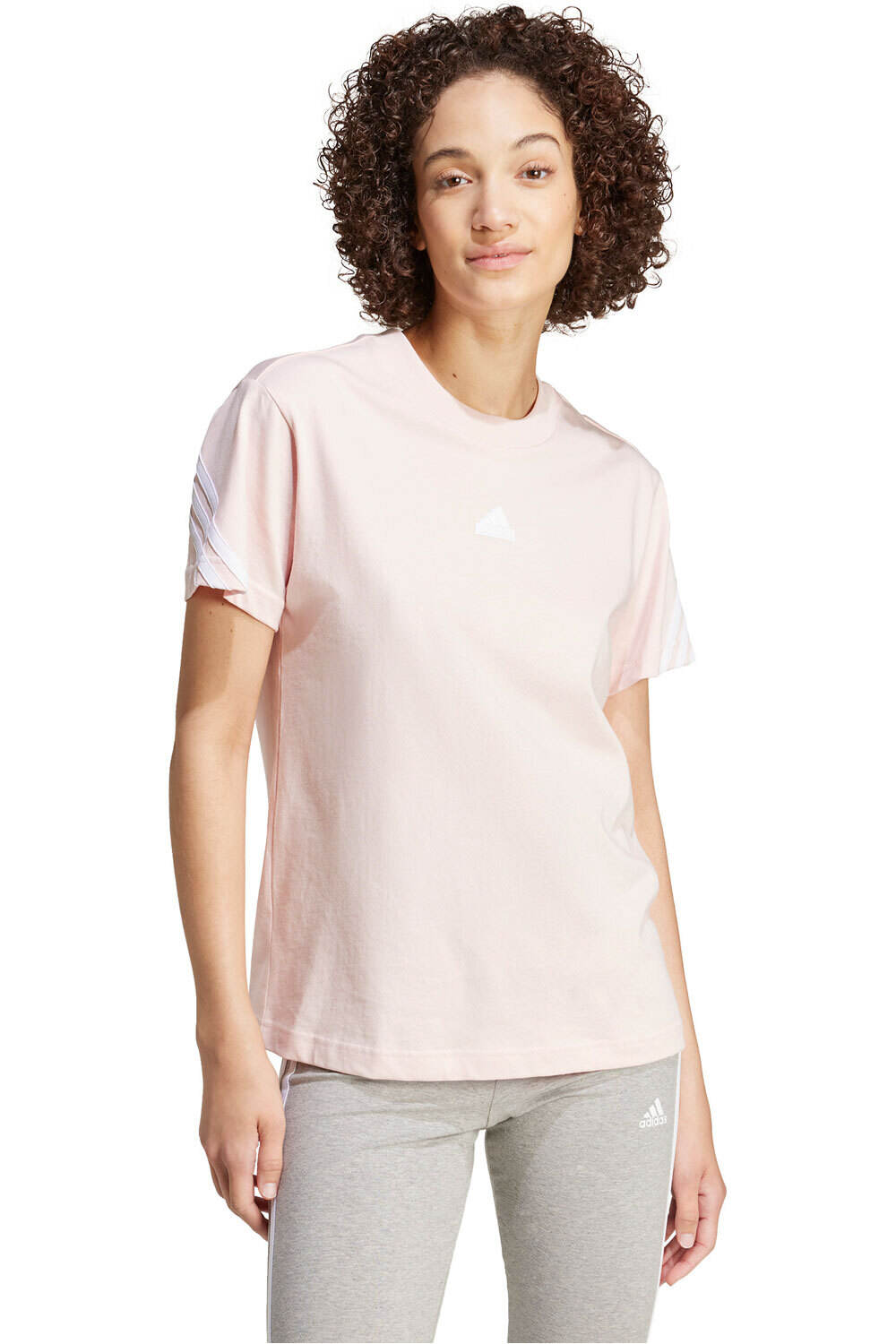 adidas camiseta manga corta mujer W FI 3S TEE vista frontal