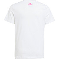 adidas camiseta manga corta niña G LIN T vista trasera