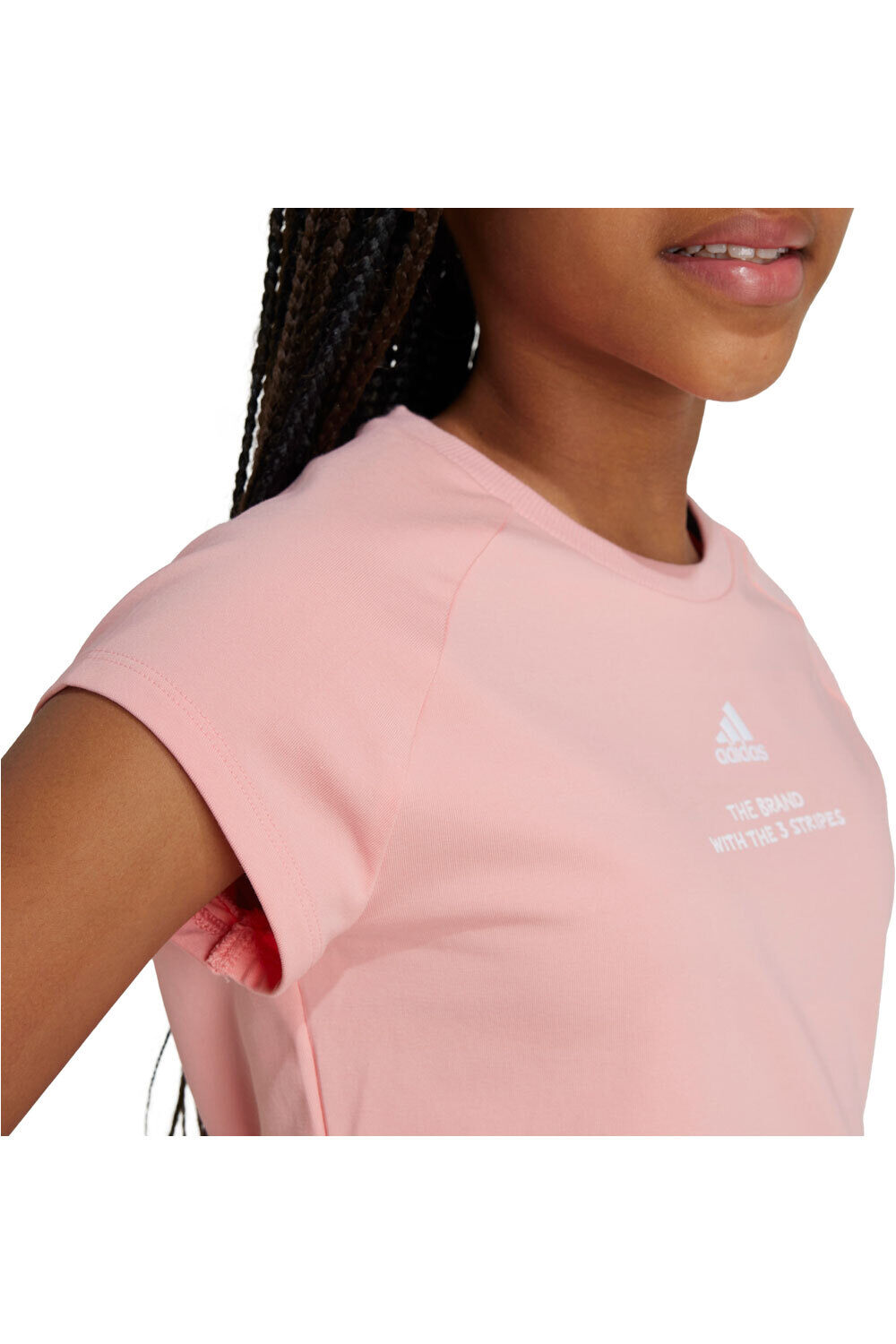 adidas camiseta manga corta niña JG JAM T vista detalle