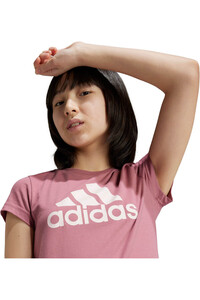 adidas camiseta manga corta niña X_G BL T vista detalle