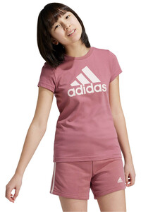 adidas camiseta manga corta niña X_G BL T vista frontal