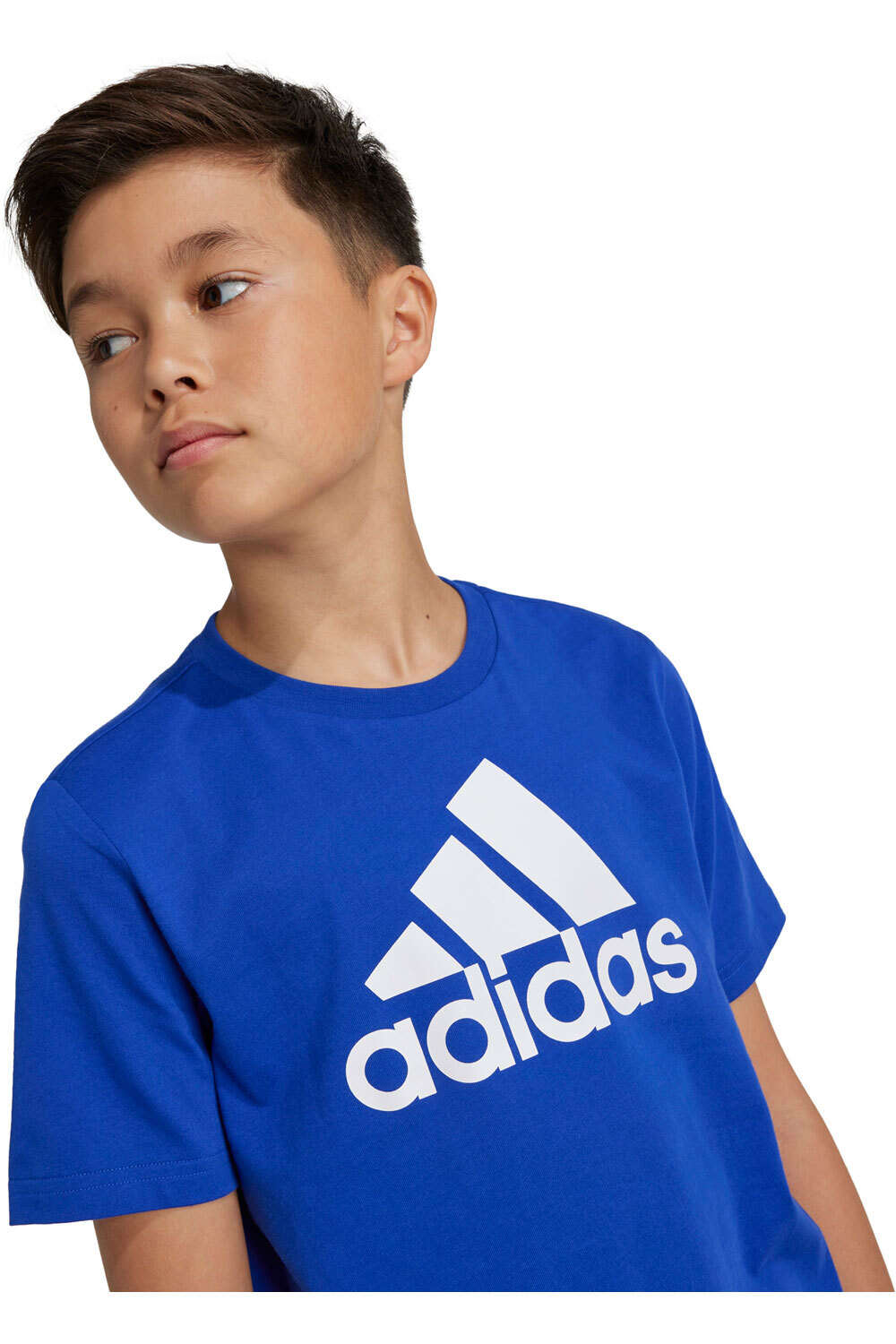 adidas camiseta manga corta niño U BL TEE vista detalle