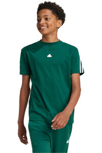 adidas camiseta manga corta niño U FI 3S T vista frontal