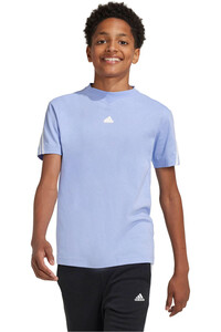 adidas camiseta manga corta niño U FI 3S T vista frontal