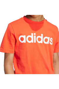 adidas camiseta manga corta niño U LIN TEE vista detalle