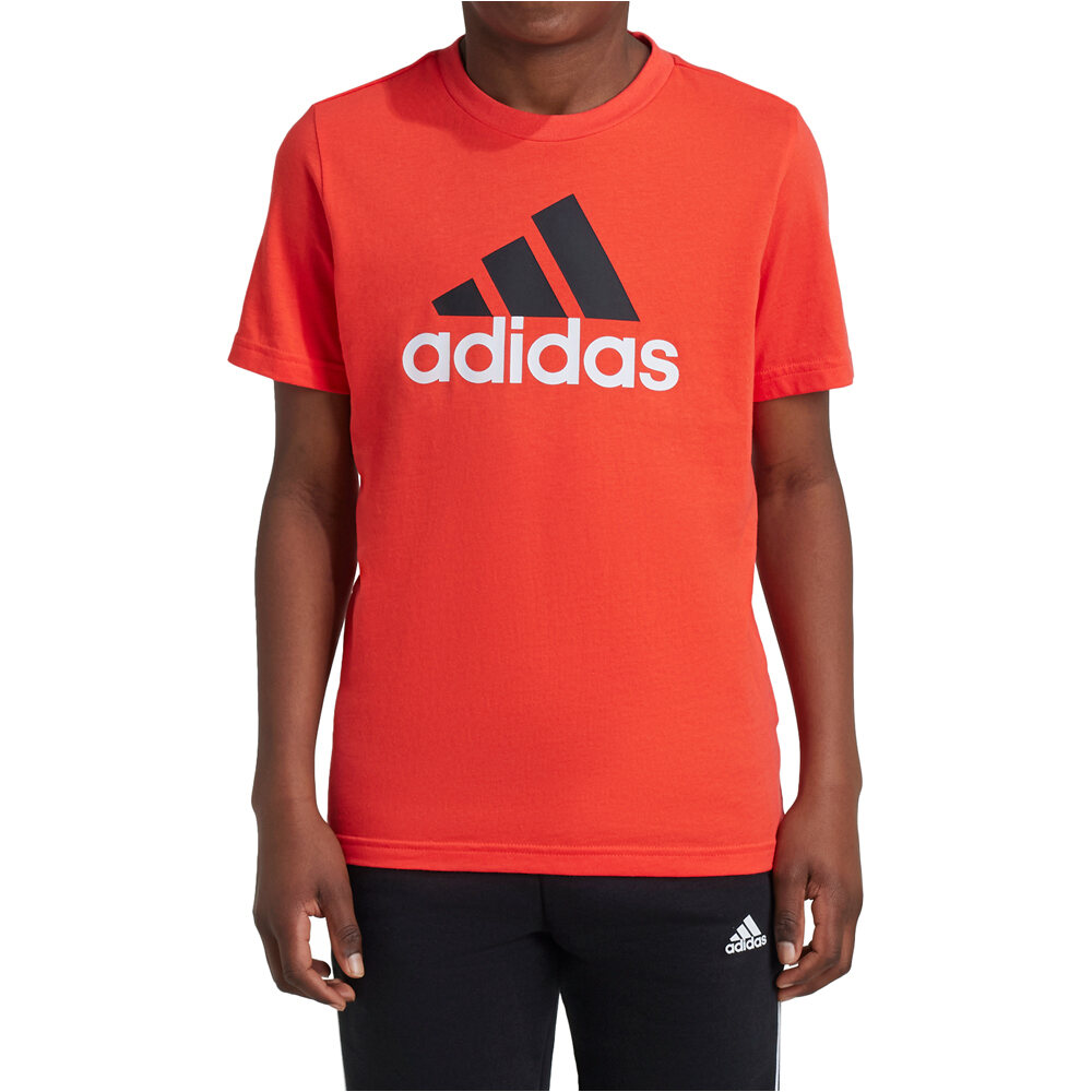 adidas camiseta manga corta niño X_U BL 2 TEE vista frontal