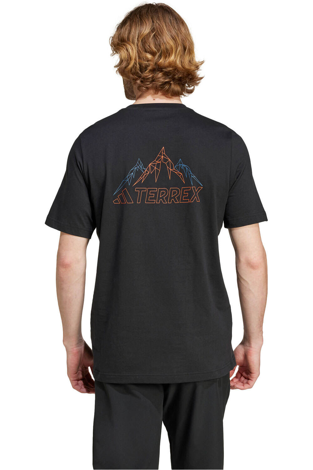 adidas camiseta montaña manga corta hombre TX MOUNTAIN TEE vista trasera