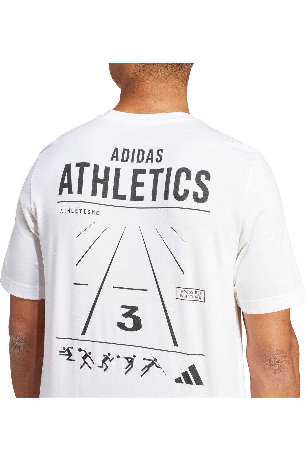 adidas camiseta técnica manga corta hombre M ATH CAT G T 03