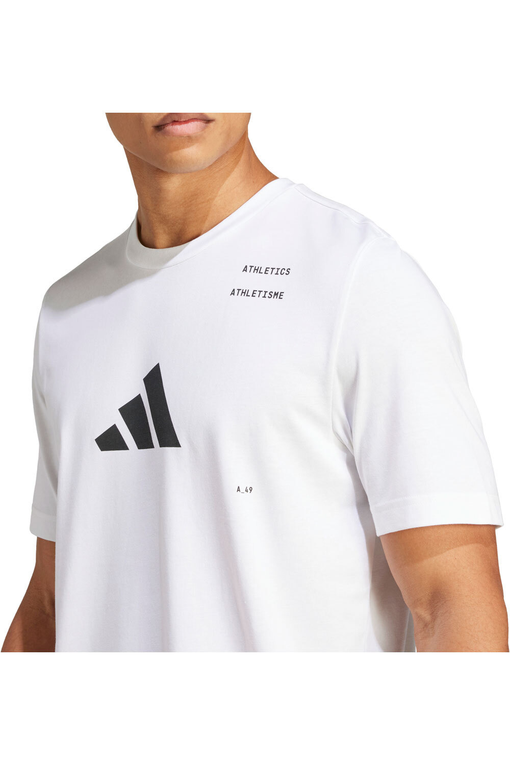 adidas camiseta técnica manga corta hombre M ATH CAT G T vista detalle