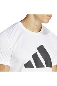 adidas camiseta técnica manga corta hombre RUN IT TEE vista detalle