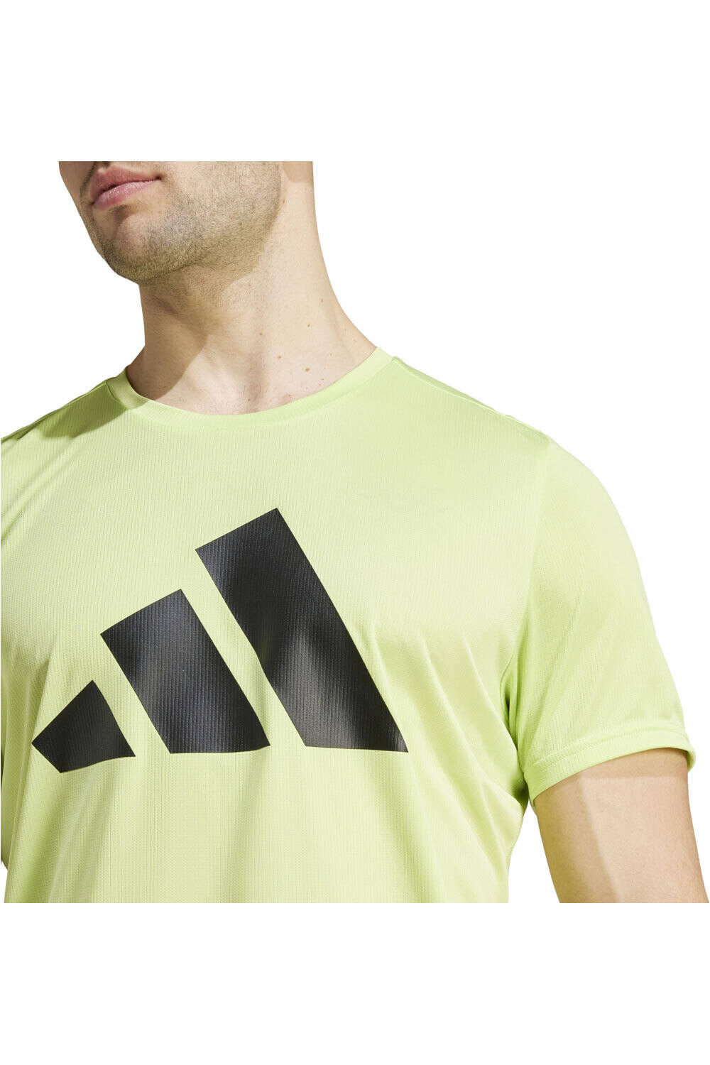 adidas camiseta técnica manga corta hombre RUN IT TEE vista detalle