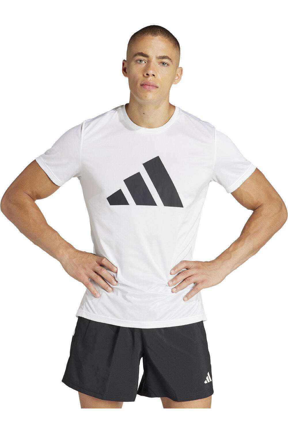 adidas camiseta técnica manga corta hombre RUN IT TEE vista frontal