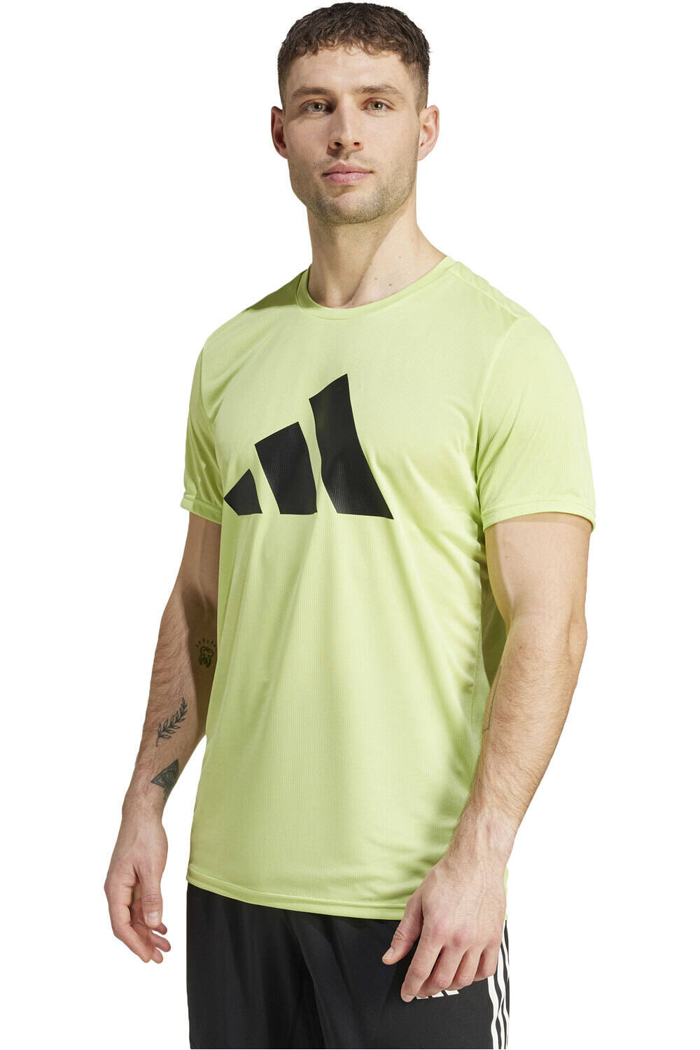 adidas camiseta técnica manga corta hombre RUN IT TEE vista frontal