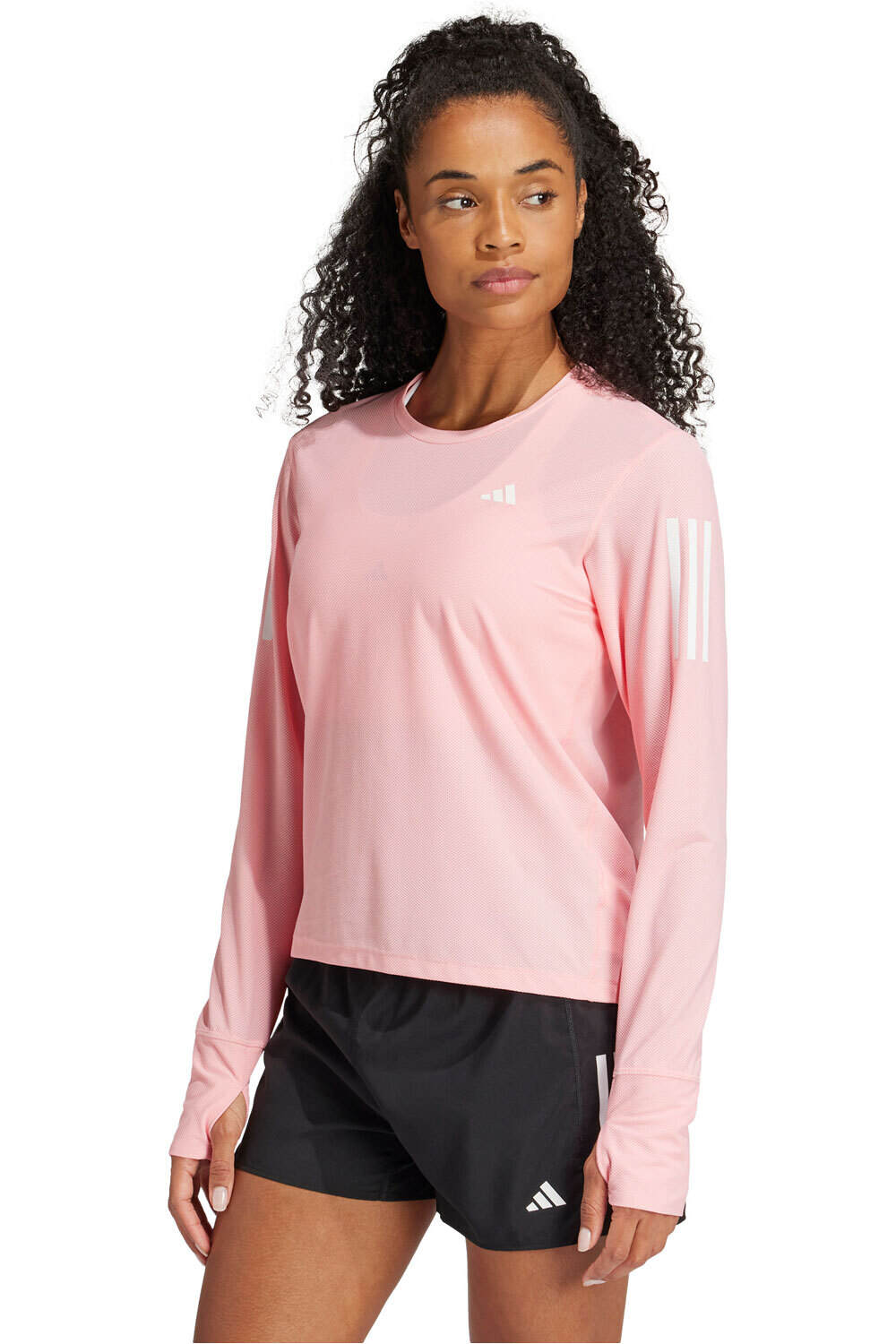 adidas camiseta técnica manga larga mujer OTR B LS vista frontal