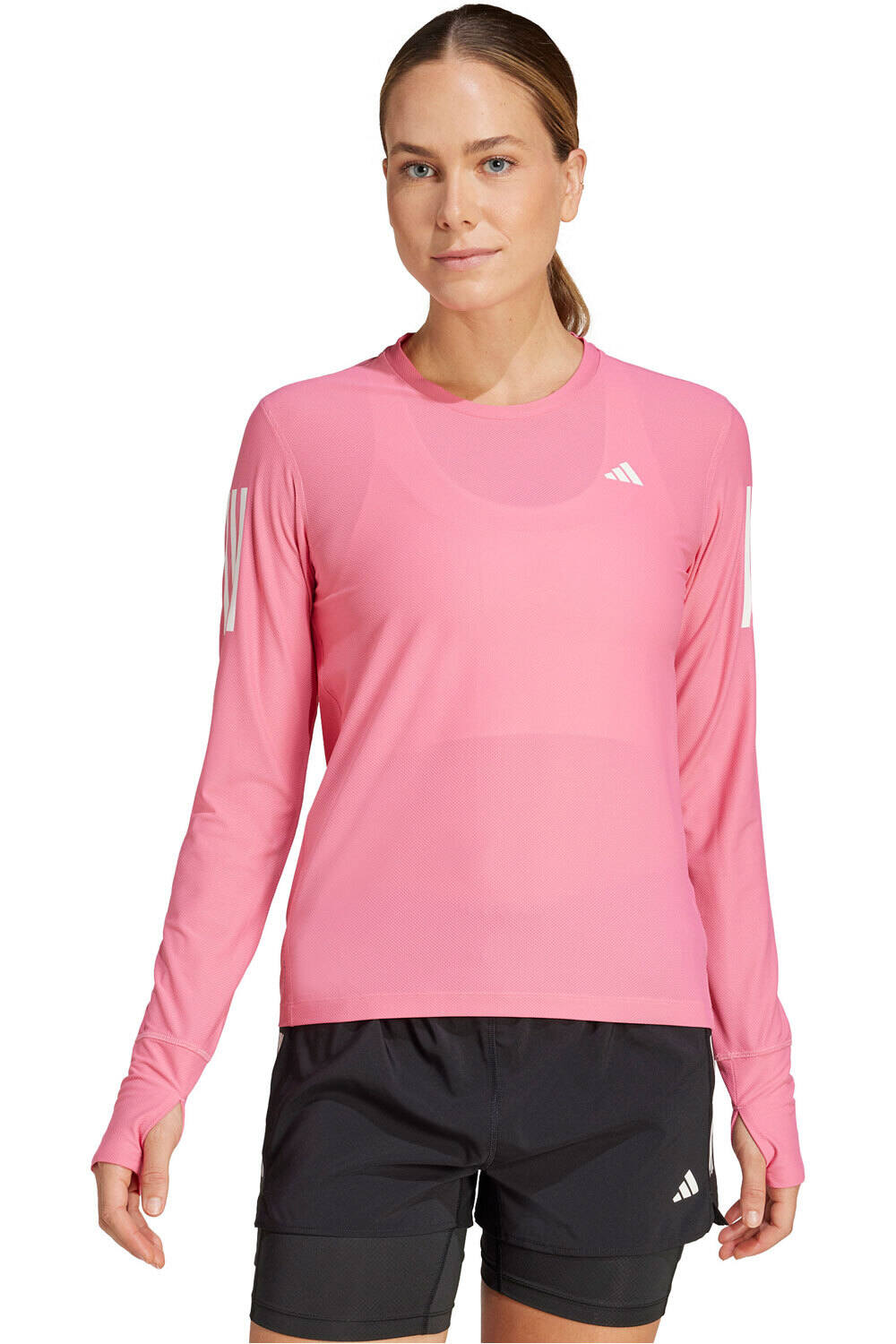 adidas camiseta técnica manga larga mujer OTR B LS vista frontal