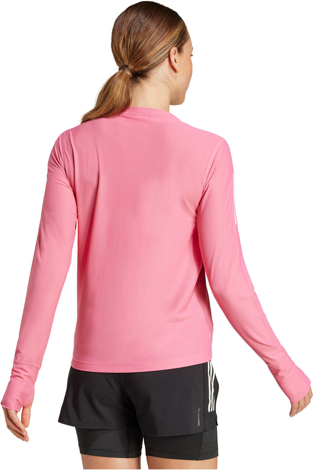 adidas camiseta técnica manga larga mujer OTR B LS vista trasera