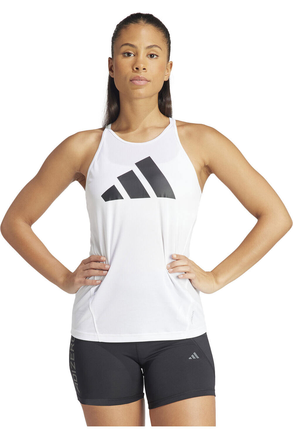 adidas camiseta técnica tirantes mujer RUN IT TANK vista frontal