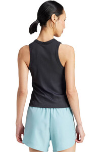 adidas camiseta tirantes fitness mujer AG RIB 3S TK vista trasera