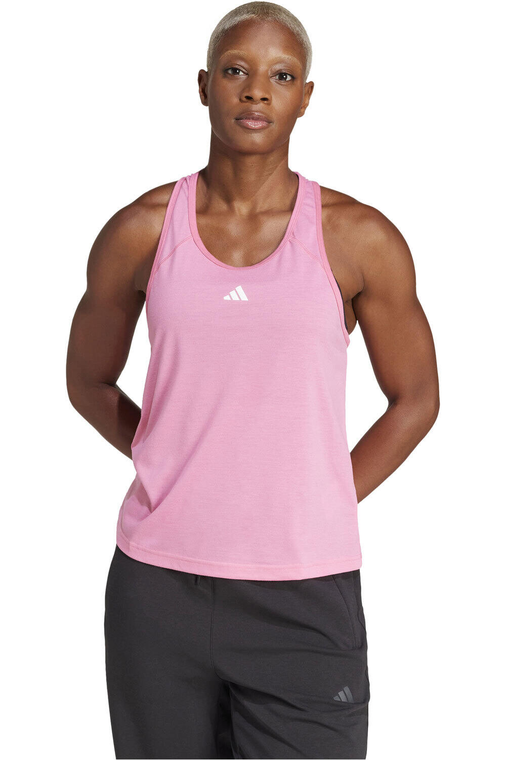 adidas camiseta tirantes fitness mujer TR-ES MIN TK vista frontal