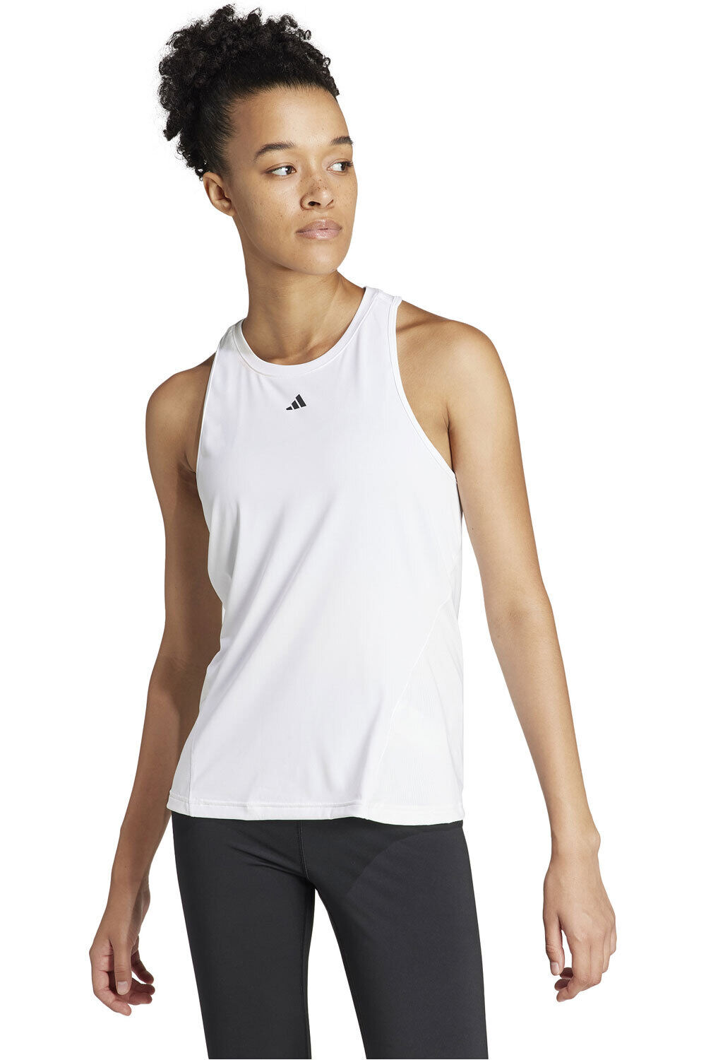 adidas camiseta tirantes fitness mujer WTR D4T TK vista frontal