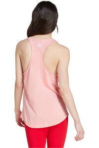 adidas camiseta tirantes mujer W LIN TK vista trasera