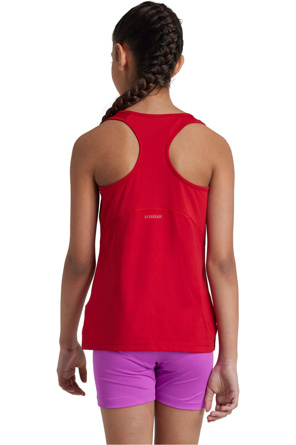 adidas camiseta tirantes niña JG TF TANK vista trasera