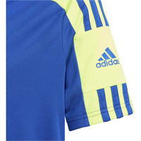 adidas camisetas entrenamiento futbol manga corta niño SQUAD 21 JSY Y vista detalle