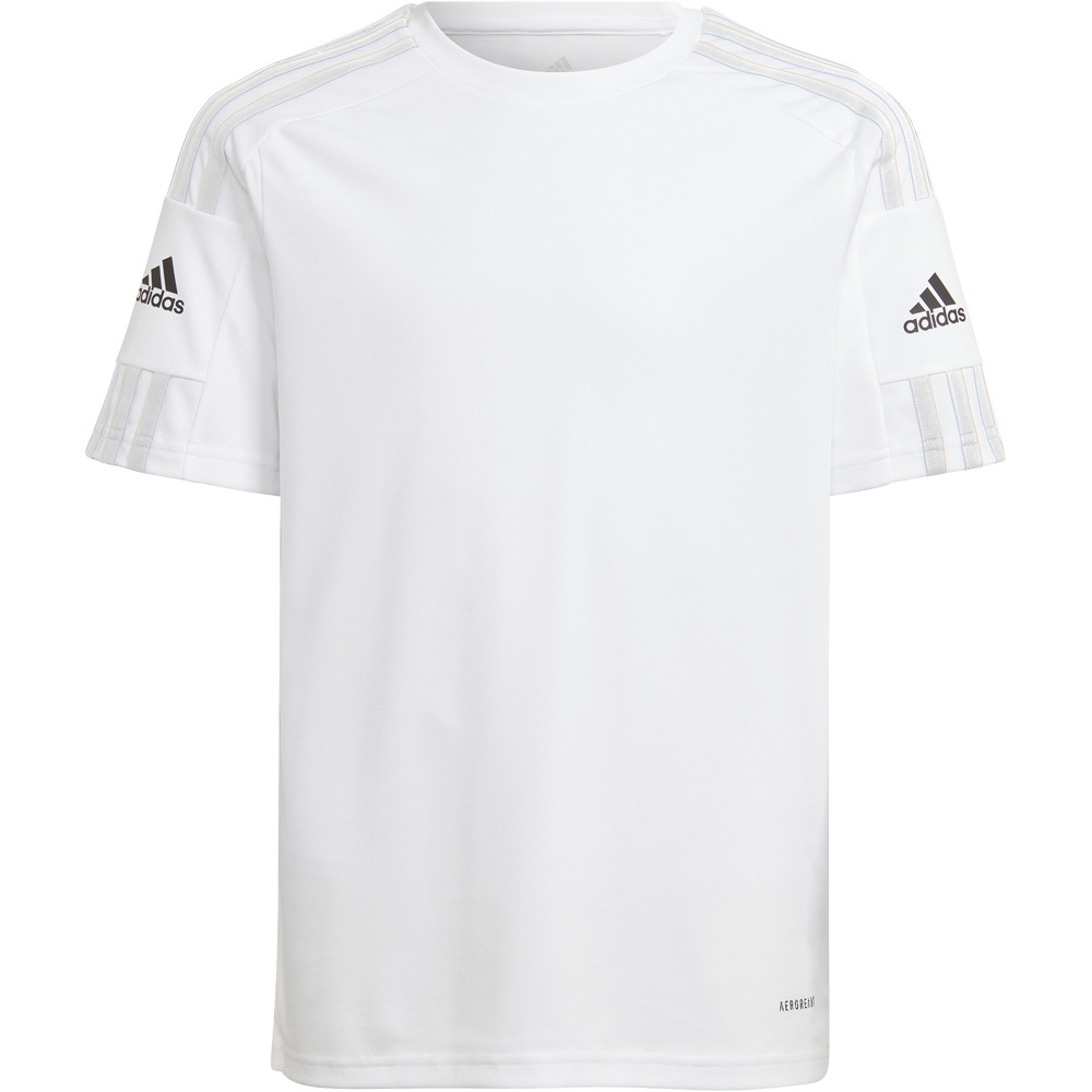 adidas camisetas entrenamiento futbol manga corta niño Squadra 21 vista frontal