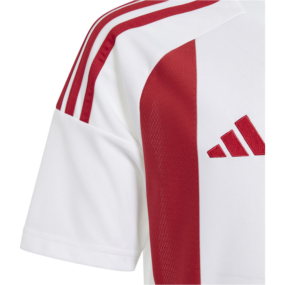 adidas camisetas entrenamiento futbol manga corta niño STRIPED 24 JSYY 03