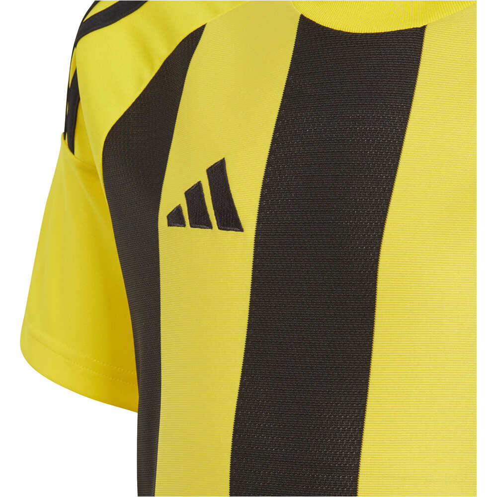 adidas camisetas entrenamiento futbol manga corta niño STRIPED 24 JSYY 03