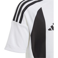 adidas camisetas entrenamiento futbol manga corta niño STRIPED 24 JSYY 03