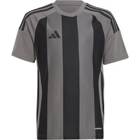 adidas camisetas entrenamiento futbol manga corta niño STRIPED 24 JSYY vista frontal