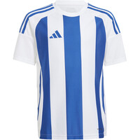 adidas camisetas entrenamiento futbol manga corta niño STRIPED 24 JSYY vista frontal