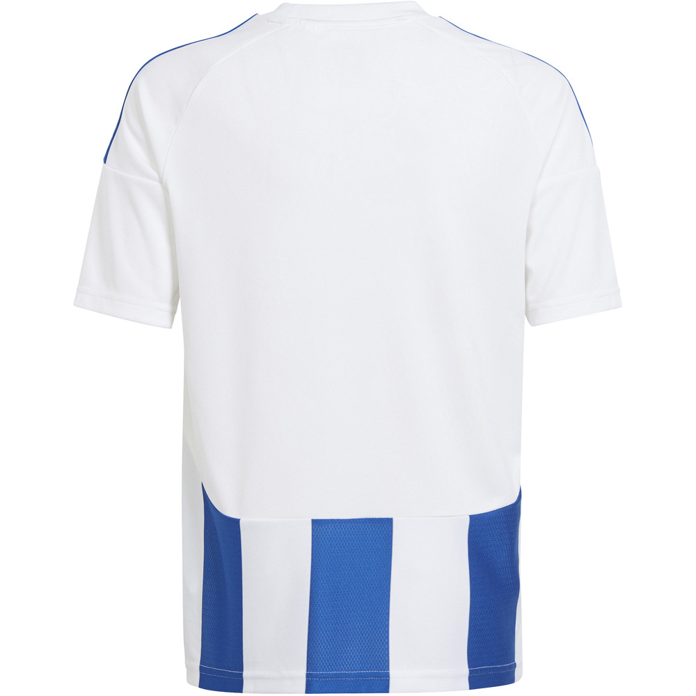 adidas camisetas entrenamiento futbol manga corta niño STRIPED 24 JSYY vista trasera