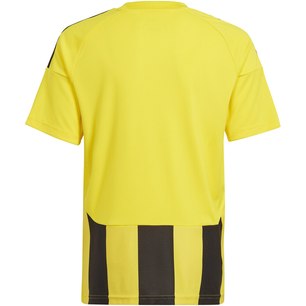 adidas camisetas entrenamiento futbol manga corta niño STRIPED 24 JSYY vista trasera