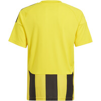 adidas camisetas entrenamiento futbol manga corta niño STRIPED 24 JSYY vista trasera