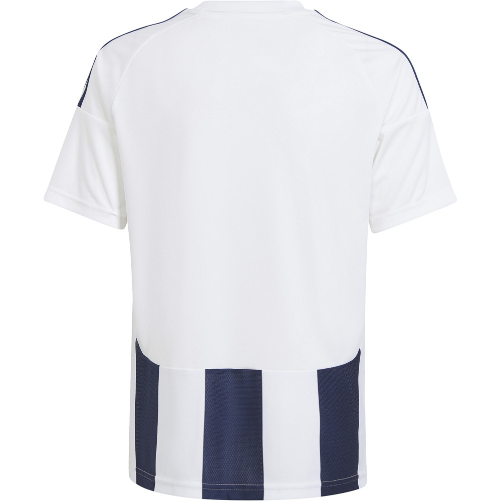 adidas camisetas entrenamiento futbol manga corta niño STRIPED 24 JSYY vista trasera