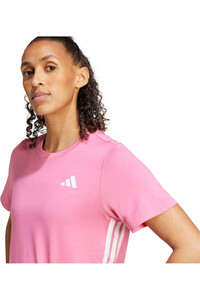 adidas camisetas fitness mujer TE 3S CREW TEE vista detalle