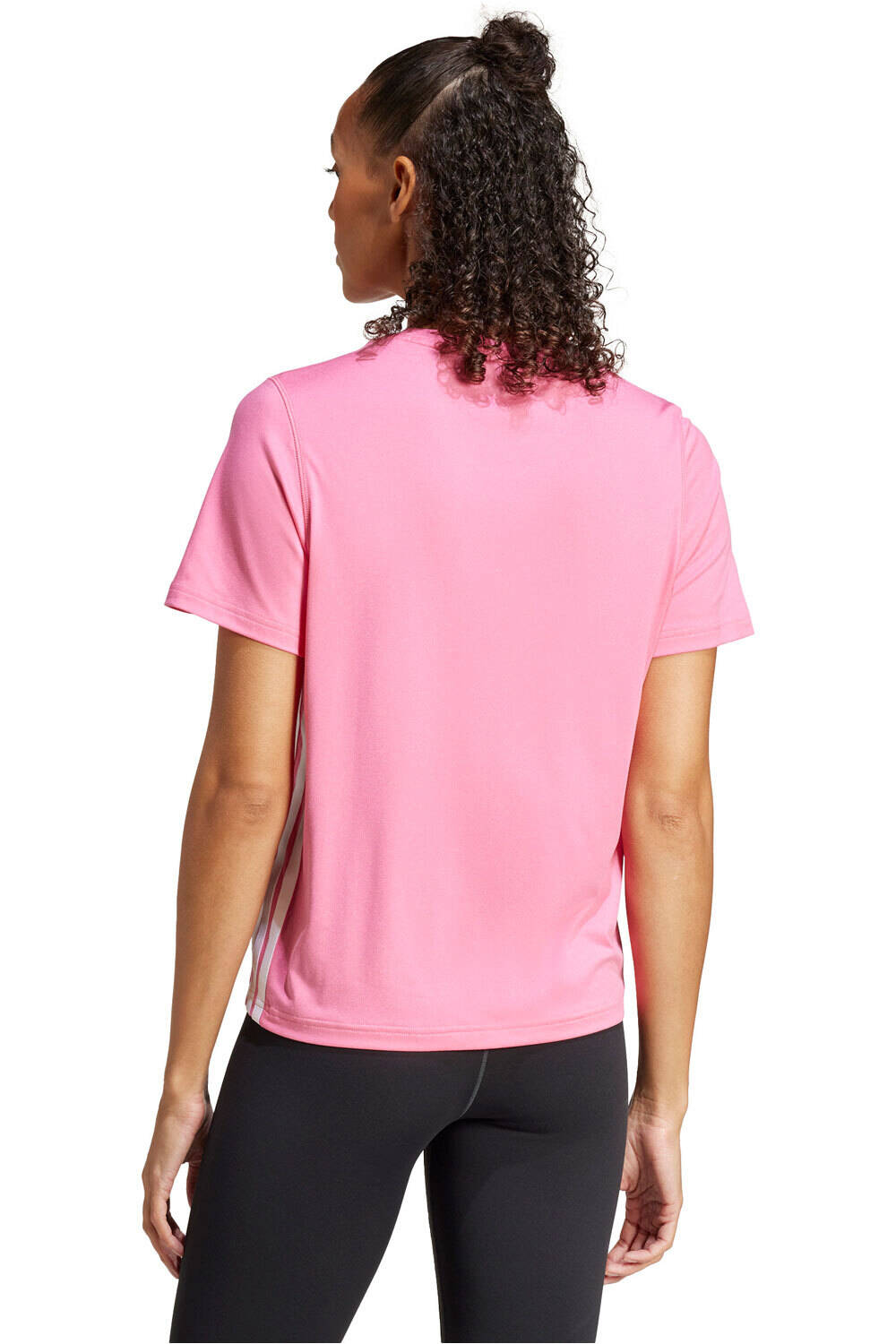 adidas camisetas fitness mujer TE 3S CREW TEE vista trasera