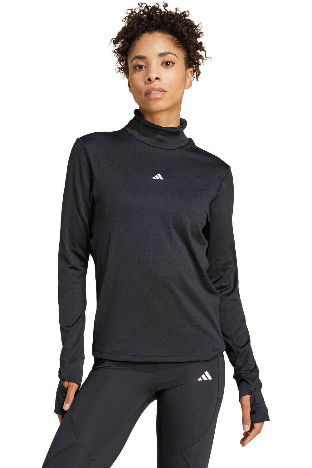 adidas camisetas fitness mujer TF CR COVER UP vista frontal