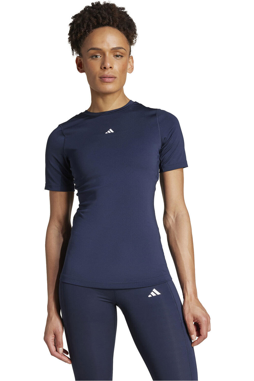 adidas camisetas fitness mujer TF TRAIN T vista frontal