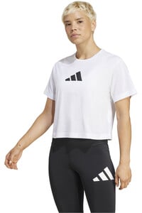 adidas camisetas fitness mujer TR-ES BL TEE vista frontal